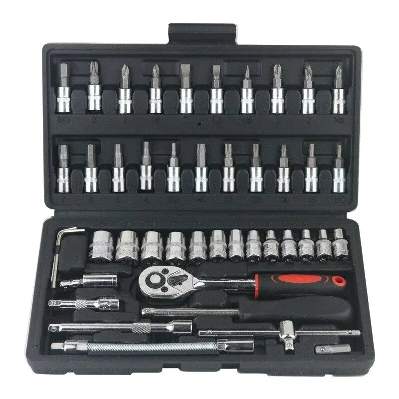 46pcs Socket Set Professional Tool Kit