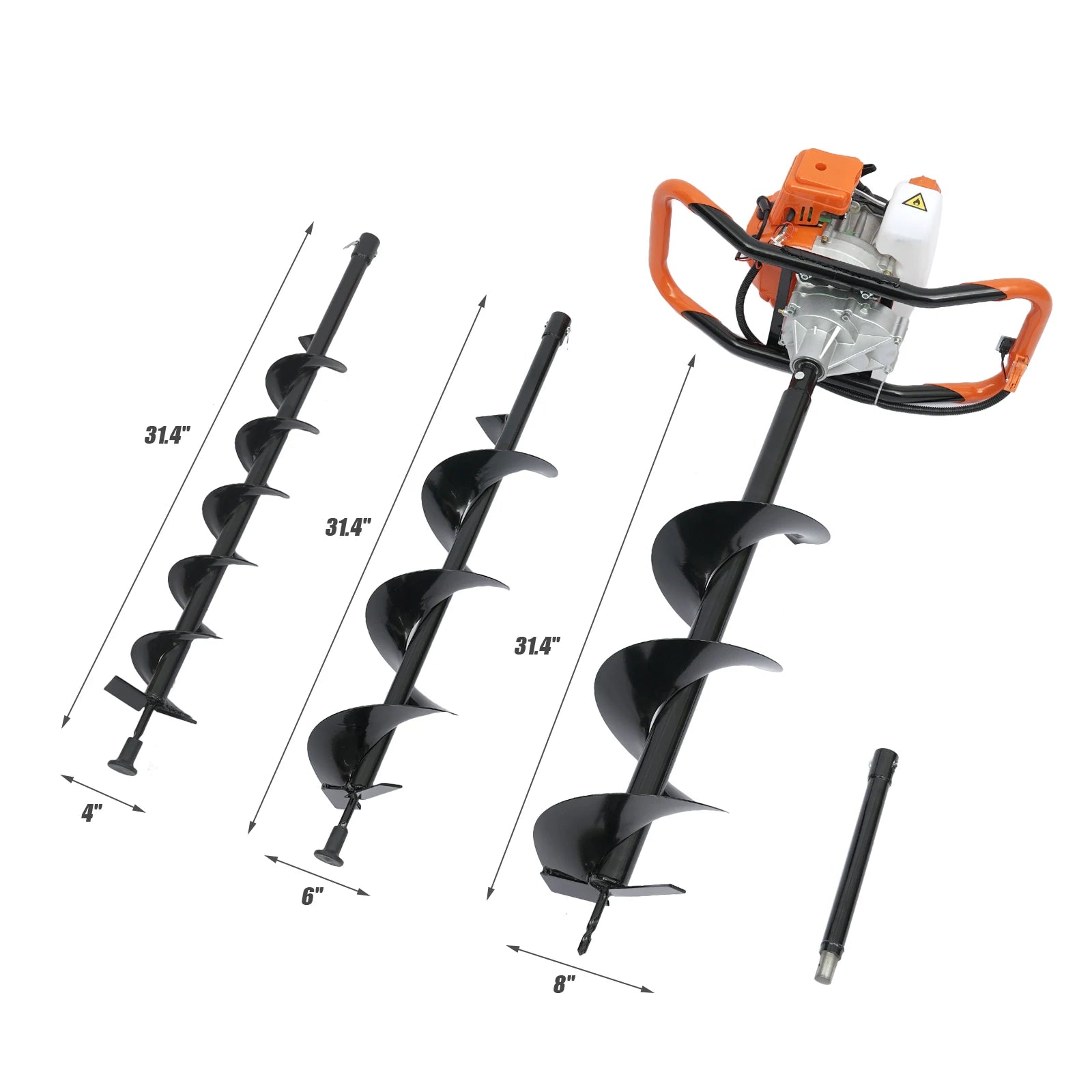 Hole Digger Digging Machine - Tool Traction