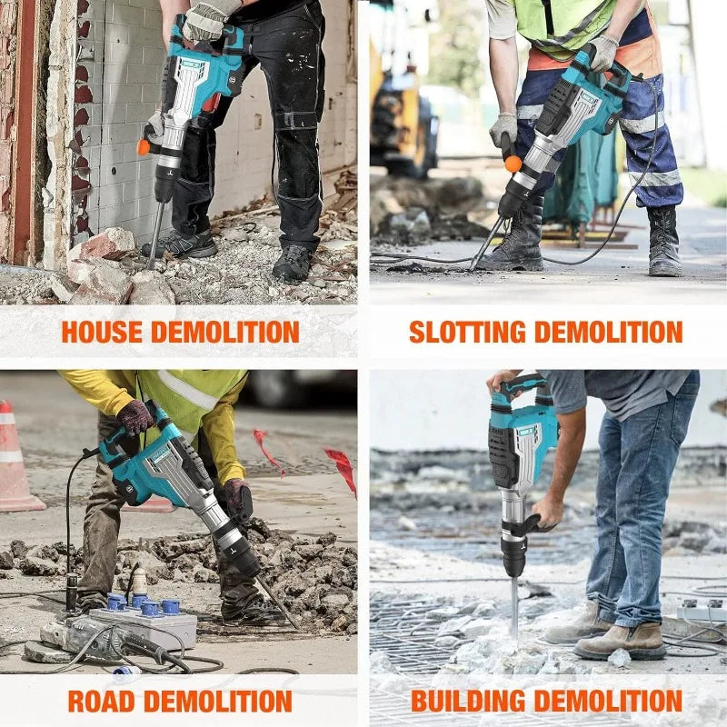 Demolition Jack Hammer 1-9/16"