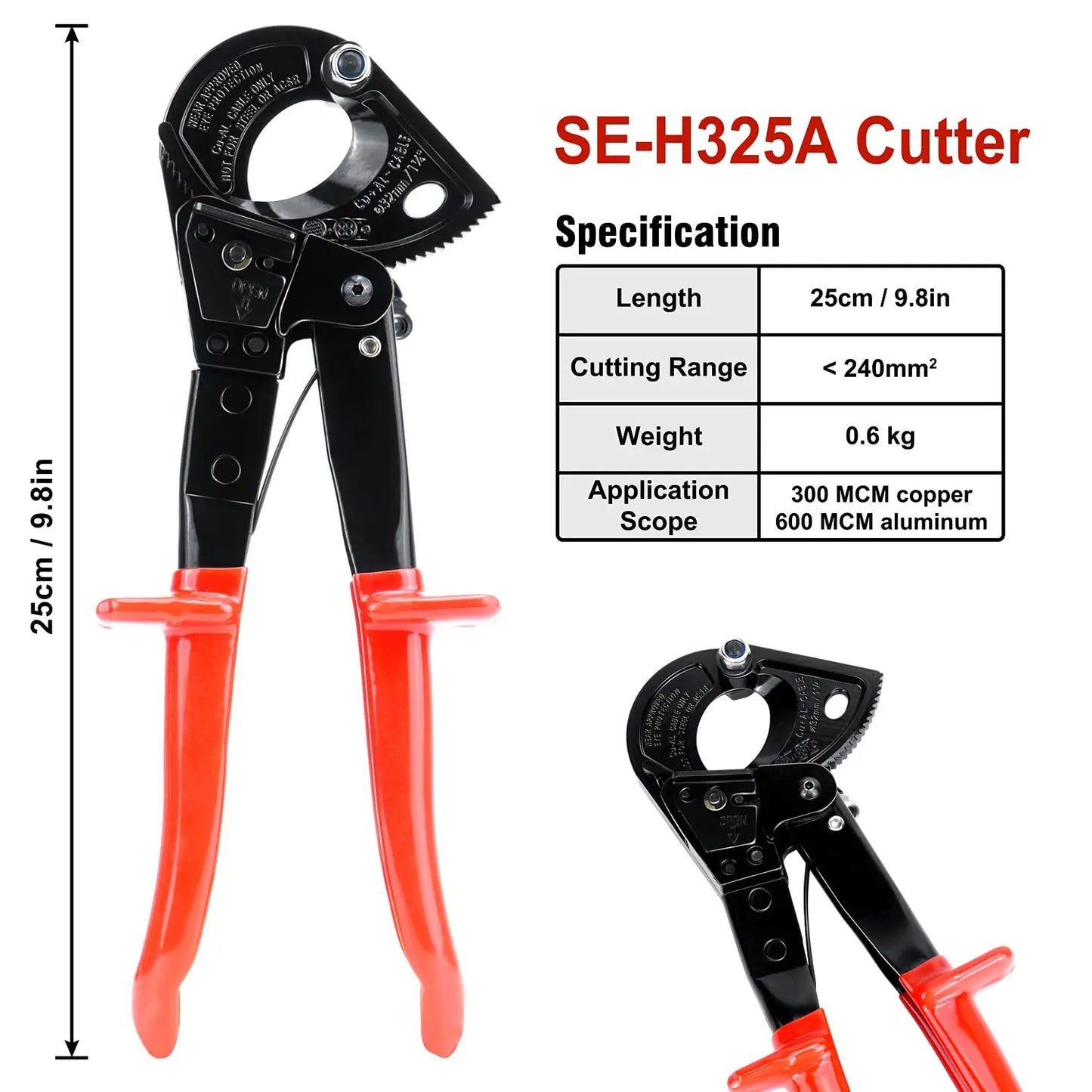 Cable Cutters Heavy Duty for Electricians and DIY - Tool Traction