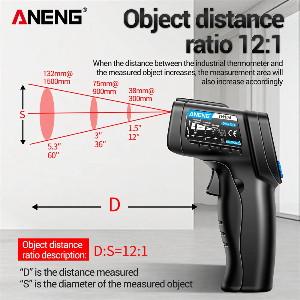 Infrared Handheld Temperature Gun - Tool Traction