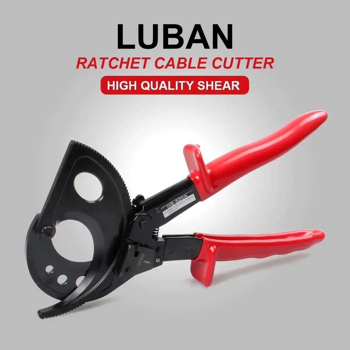 Ratchet Cable Cutter, - Tool Traction