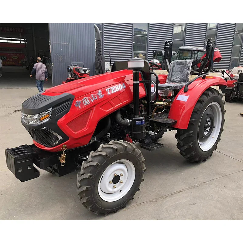 Four wheel drive tractor dump truck