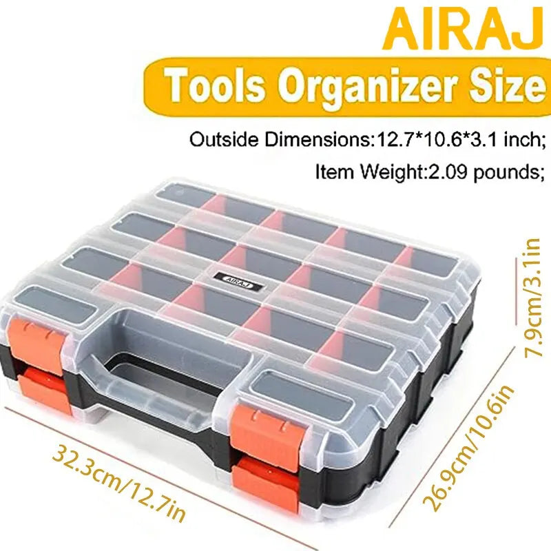 Parts Organizer 34-Compartments Double Side - Tool Traction