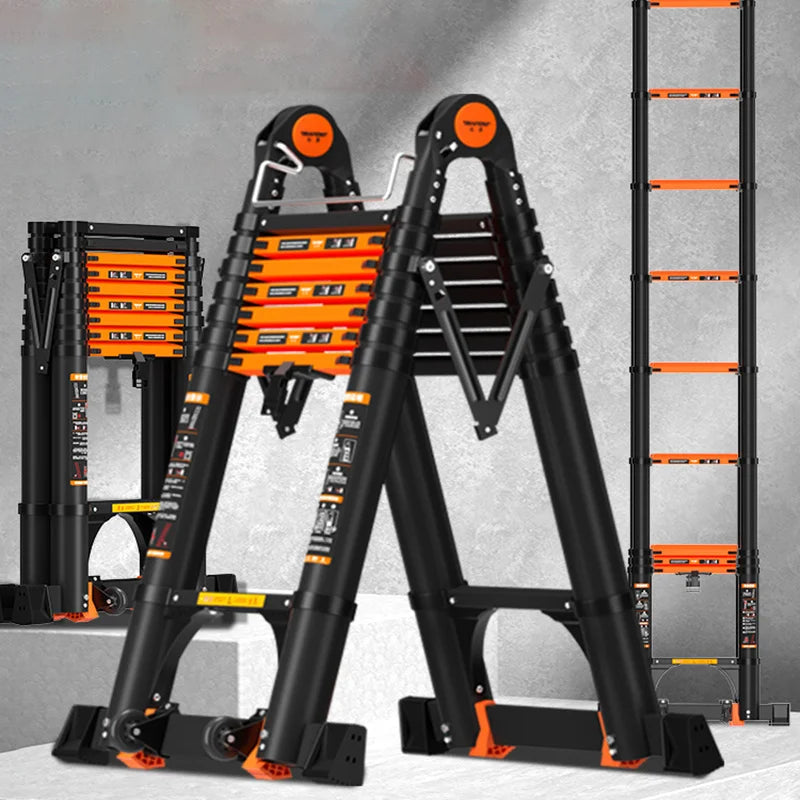 Ladder  Telescopic Multifunction Folding - Tool Traction