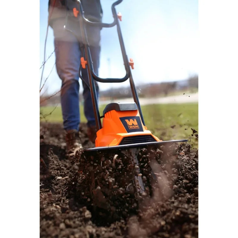 Electric Tiller and Cultivator garden tools  agriculture  14-Inch - Tool Traction