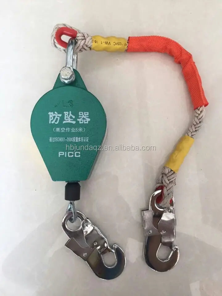 Anti-falling Device Wire rope retractable fall arrester Anti-falling D ...