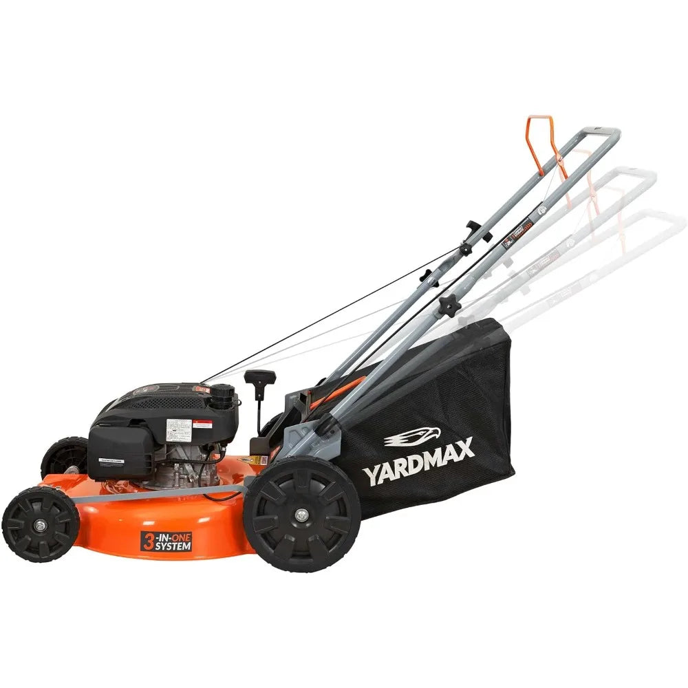 YARDMAX 21 in. Gas Walk Behind Push Lawn Mower