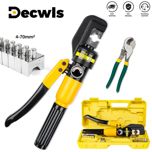 Crimping Tool 4-70mm² Hydraulic