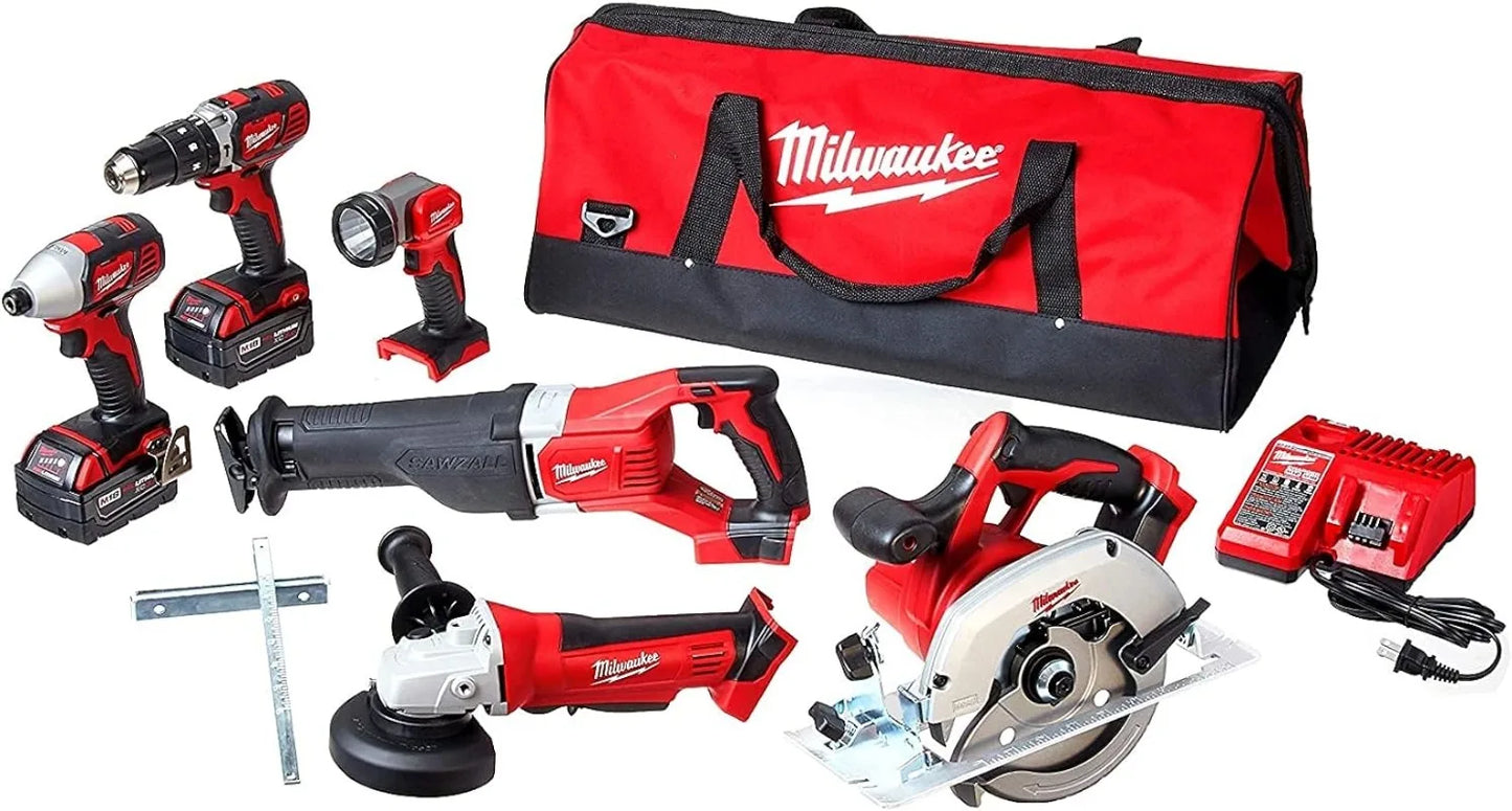 M18 Cordless LITHIUM-ION 6-Tool Combo Kit (2696-26)