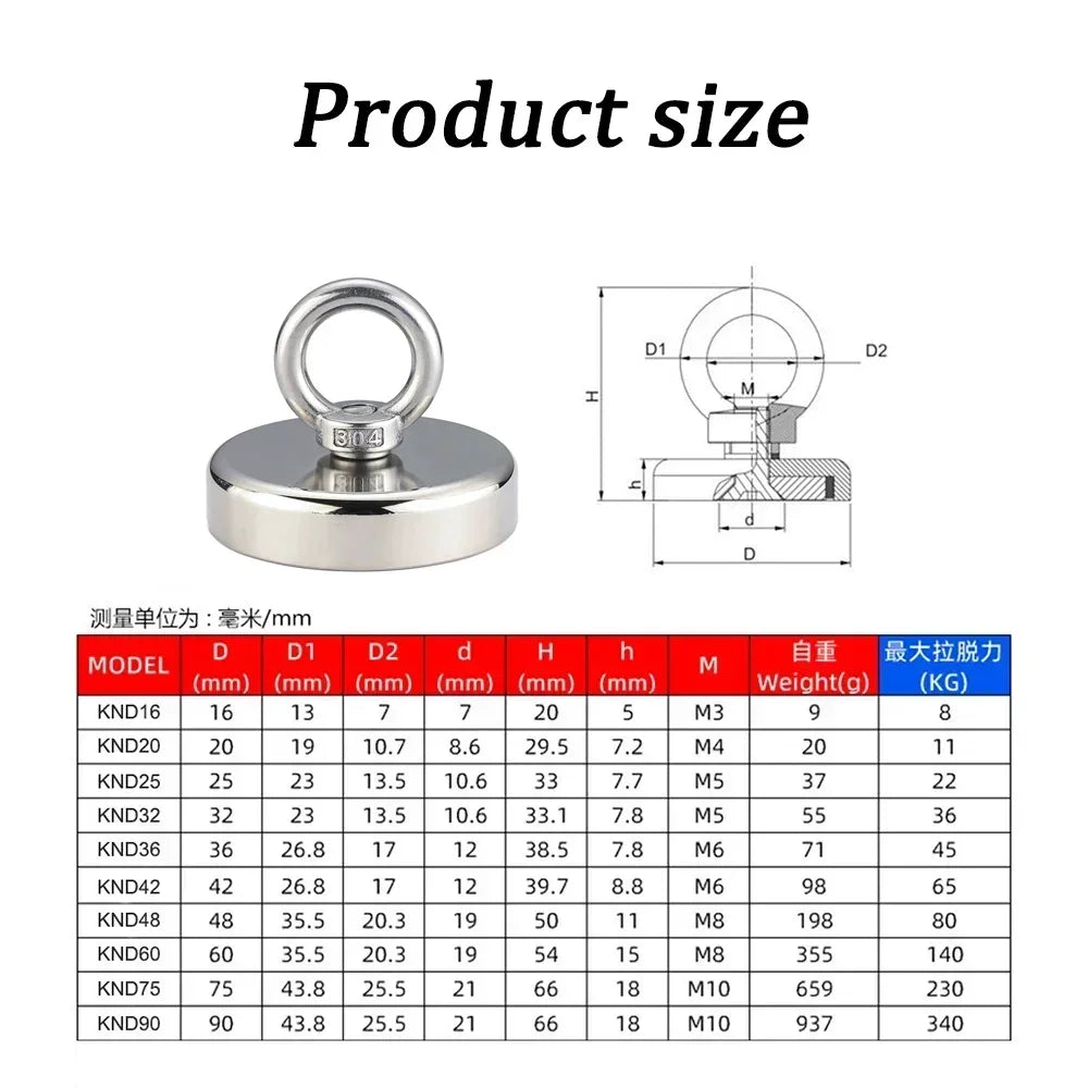 Magnets Hook Iman  Fishing