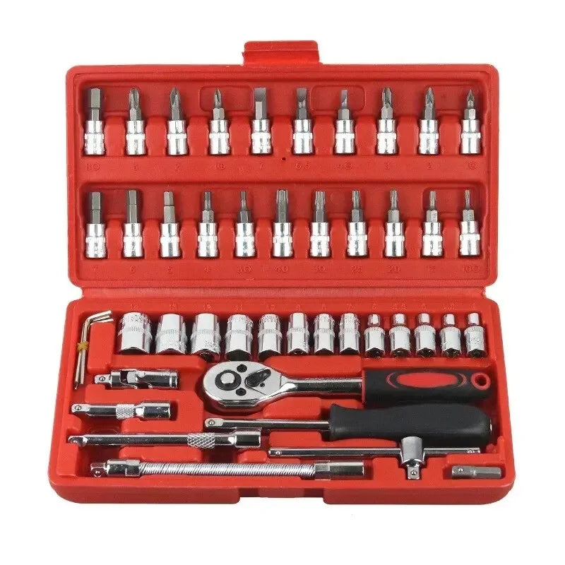 46pcs Socket Set Professional Tool Kit