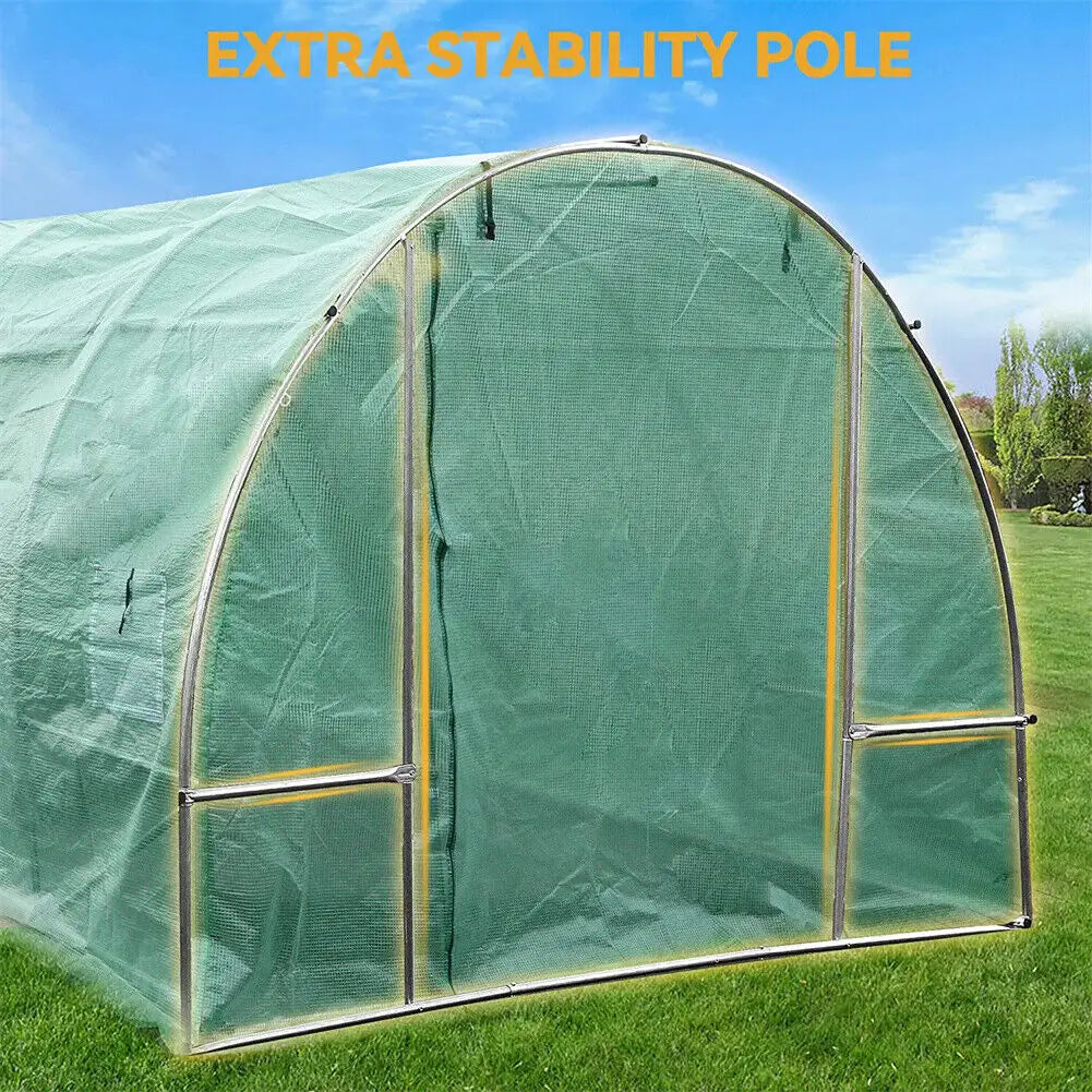 Greenhouse 10'x20'x7' Large Portable Walk-in - Tool Traction