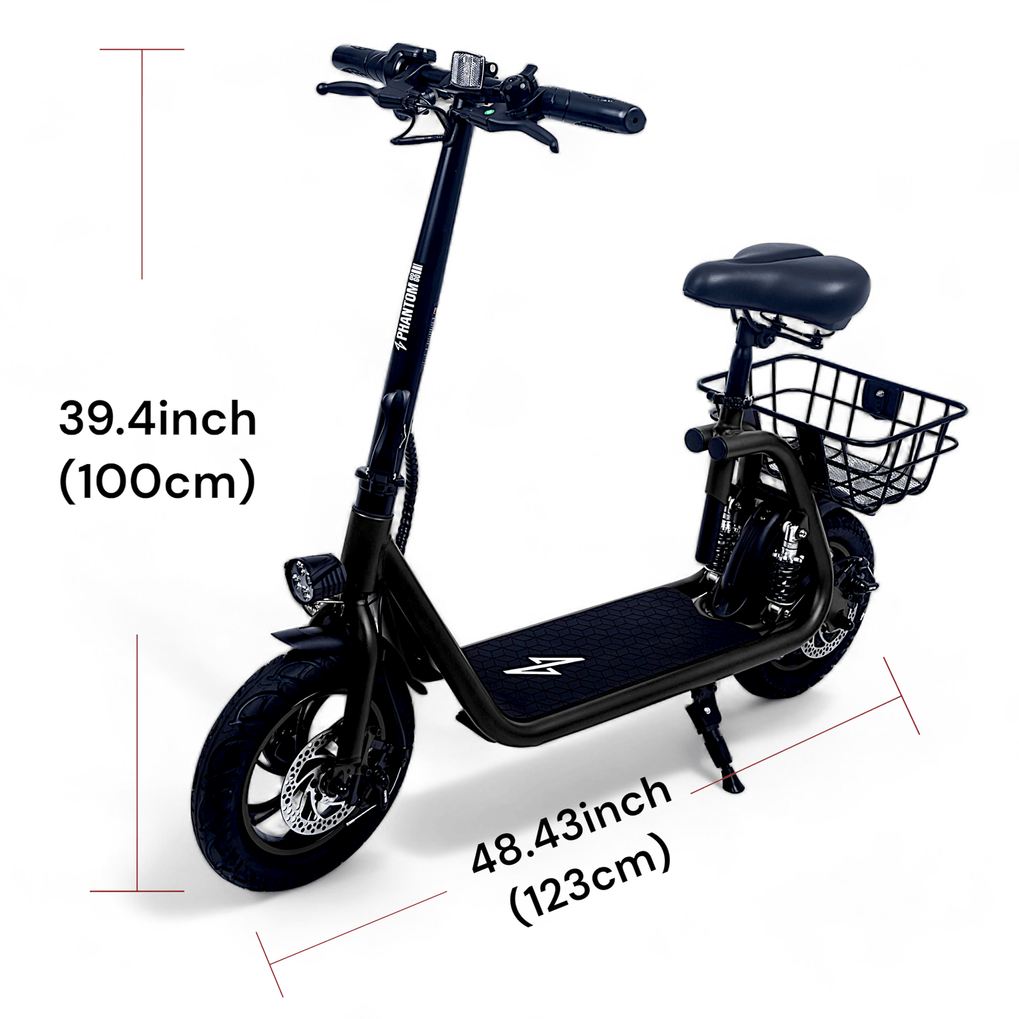 Electric Scooter for Adults - Foldable Scooter w